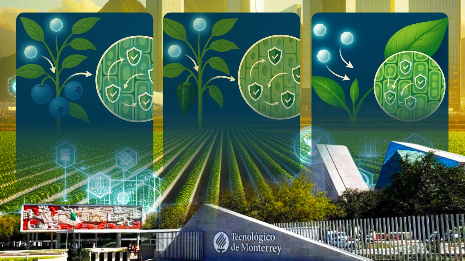 Tecnológico de Monterrey desarrolla nanobiotecnología agrícola sostenible