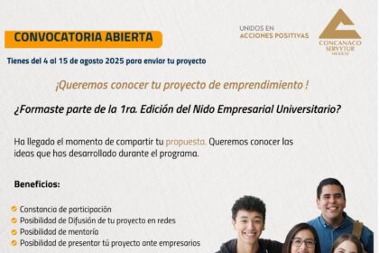 CONCANACO lanza convocatoria para emprendedores universitarios