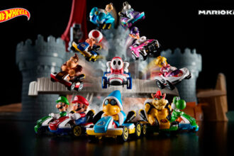 Hot Wheels lanza set de Mario Kart con Castillo de Bowser
