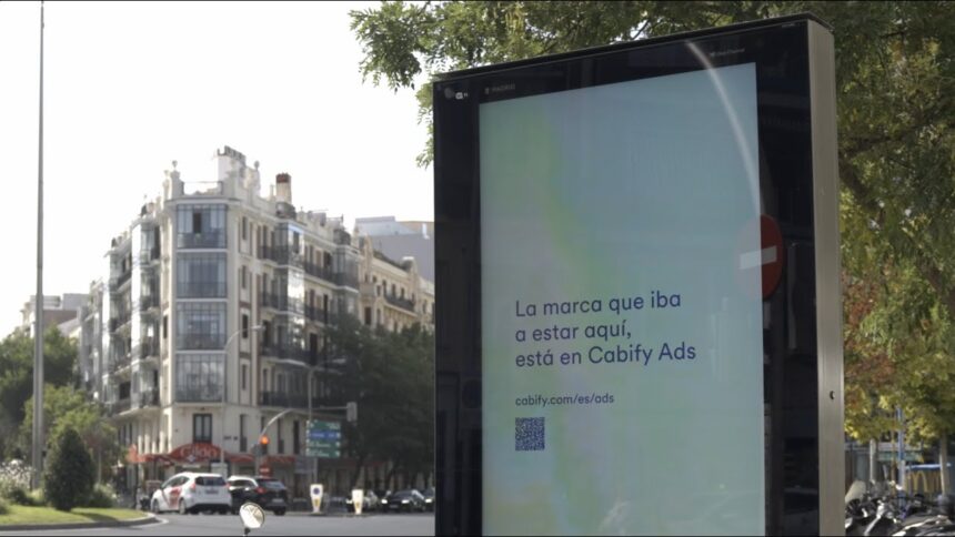 Cabify lanza plataforma de publicidad digital en viajes urbanos