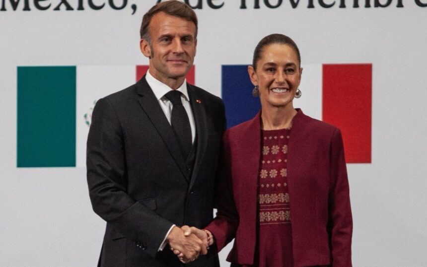 Macron impulsa inversión francesa y lazos económicos con México
