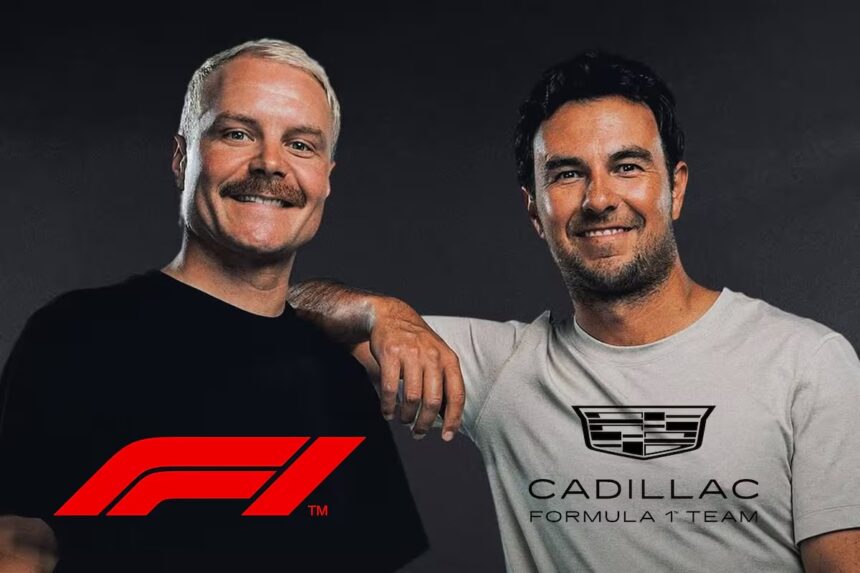 Cadillac debutará en Fórmula 1 en 2026 con Pérez y Bottas