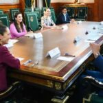 Claudia Sheinbaum se reúne con Larry Fink de BlackRock en CDMX