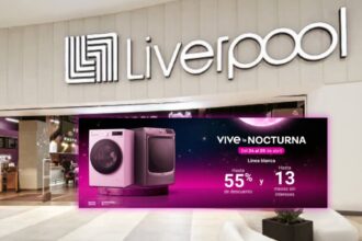 Liverpool ofrece hasta 55% de descuento en su Venta Nocturna 2026