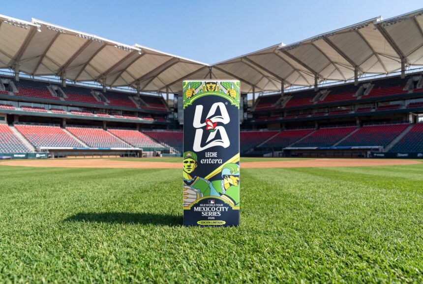 Lala lanza edición especial de leche para la MLB Mexico City Series