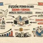 Pernod Ricard y Brown-Forman negocian fusión para competir con Diageo
