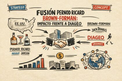 Pernod Ricard y Brown-Forman negocian fusión para competir con Diageo