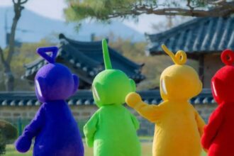 Teletubbies incursiona en moda y cultura para adultos en Corea