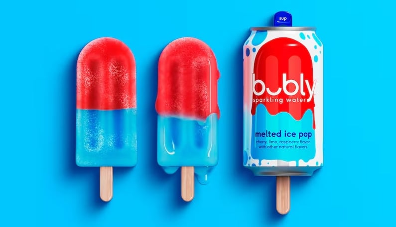 PepsiCo relanza Bubly Melted Ice Pop edición limitada en EE. UU.
