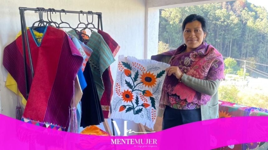 Hermanas de Zinacantán llevan bordado tradicional a mercados globales