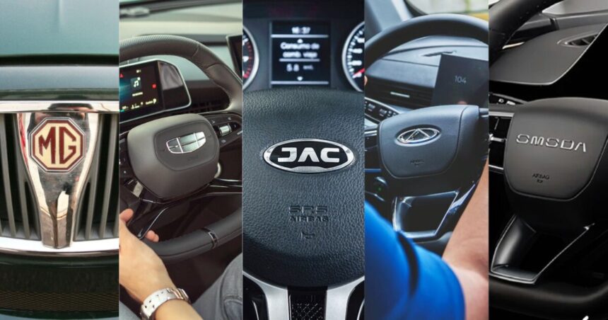 Marcas chinas consolidan su liderazgo en ventas de autos en México