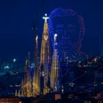 Flock Drone Art Studio duplica ventas tras show en Sagrada Família
