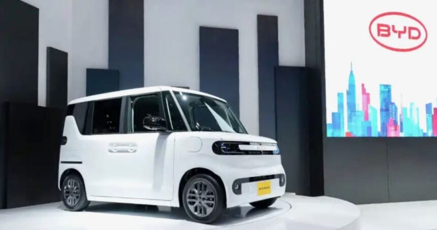 BYD presenta Racco, primer kei car eléctrico no japonés en Japón