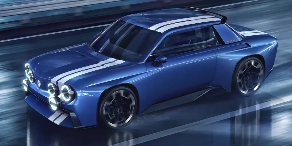 Renault 8 Gordini Concept: deportivo clásico renace eléctrico