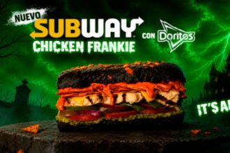 Subway México lanza Chicken Frankie para Halloween y Día de Muertos