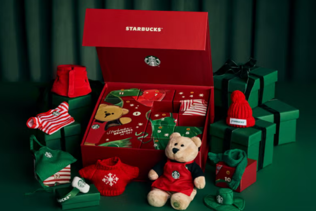 Starbucks lanza calendario de adviento Bearista en Reino Unido