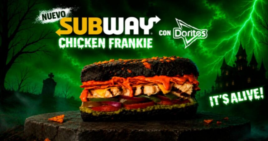 Subway México lanza Chicken Frankie para Halloween y Día de Muertos