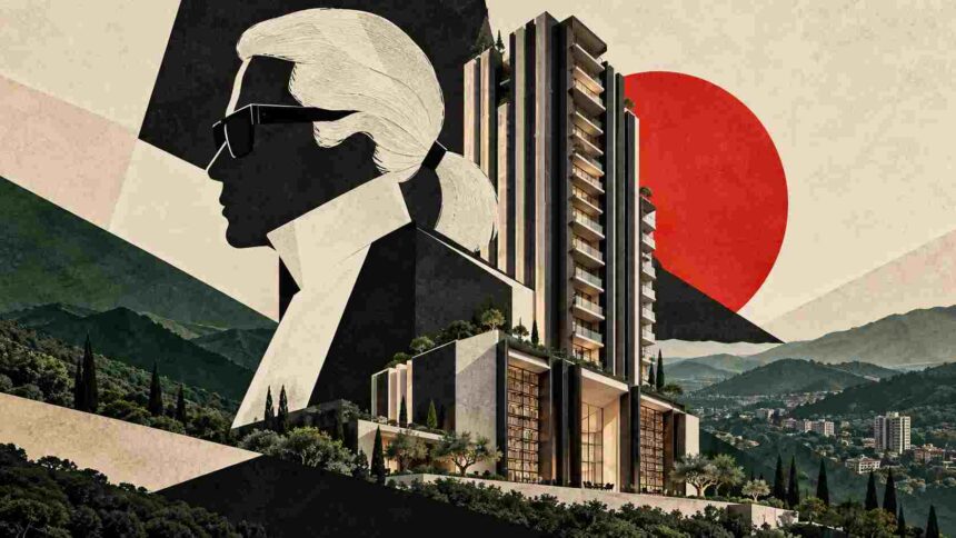 Karl Lagerfeld lanza torre residencial de lujo en Bosque Real, Edomex