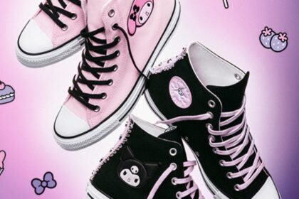 Sanrio y Converse lanzan tenis de My Melody y Kuromi en EE UU