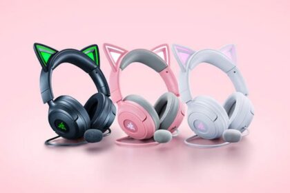 Razer presenta Kraken Kitty V3: audífonos RGB para gamers y streamers