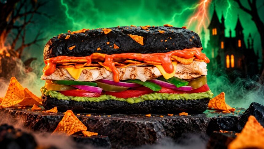 Subway México lanza sub Chicken Frankie con pan negro por Halloween