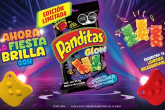Mondelez México presenta Panditas Glow, gomitas fluorescentes para Halloween