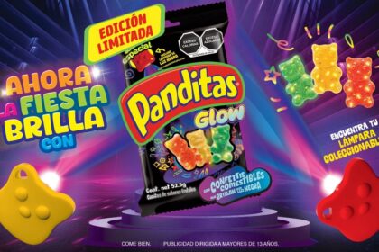 Mondelez México presenta Panditas Glow, gomitas fluorescentes para Halloween