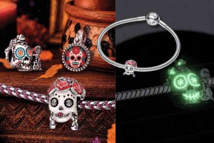 Pandora lanza charms de Día de Muertos con plata reciclada