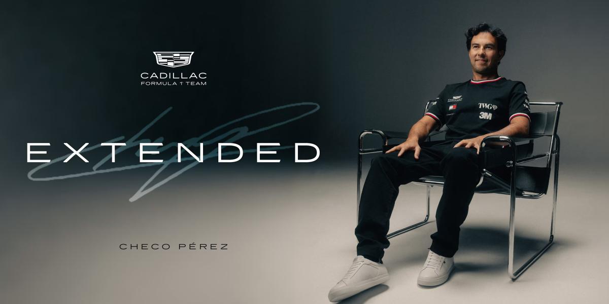 Checo Pérez renueva con Cadillac en Fórmula 1 hasta 2029