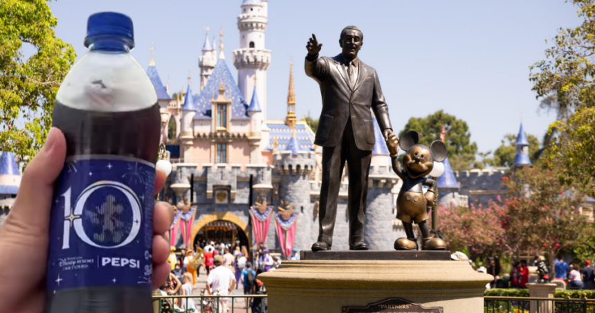Pepsi lanza botella animada por 10 años de Shanghai Disneyland